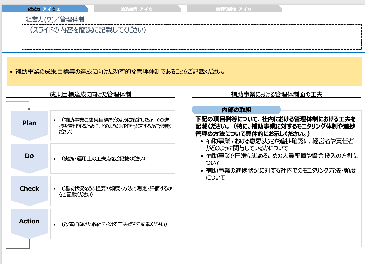 投資計画書の例